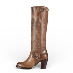 ARIAT Gold Coast Crushed Stone Leather Tall Boots Size 7.5